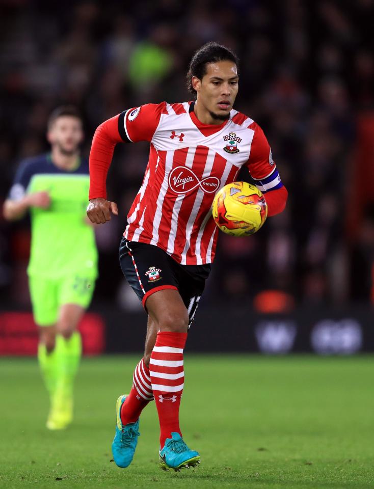  Virgil van Dijk is seen as Southampton's most prized asset, but would cost a big fee to budge