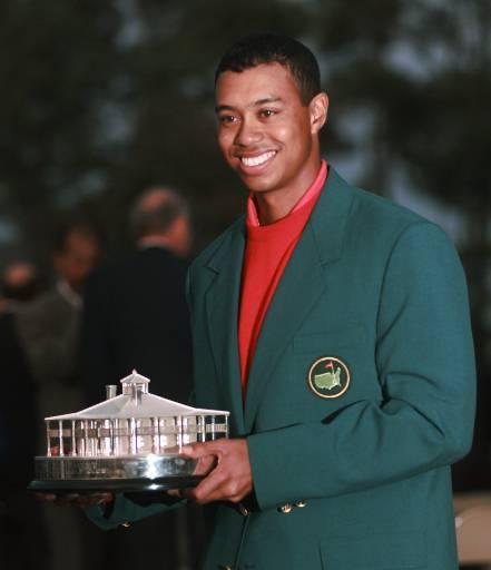  Tiger Woods has won the Masters and worn the green jacket five times