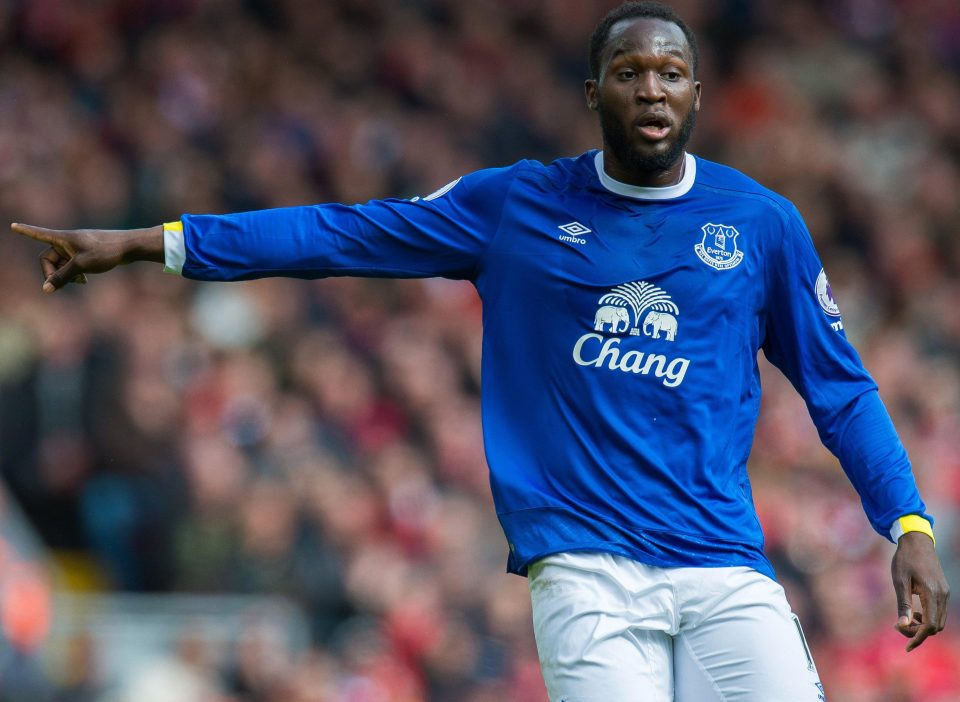  Lukaku...pointing to the way out of Everton?