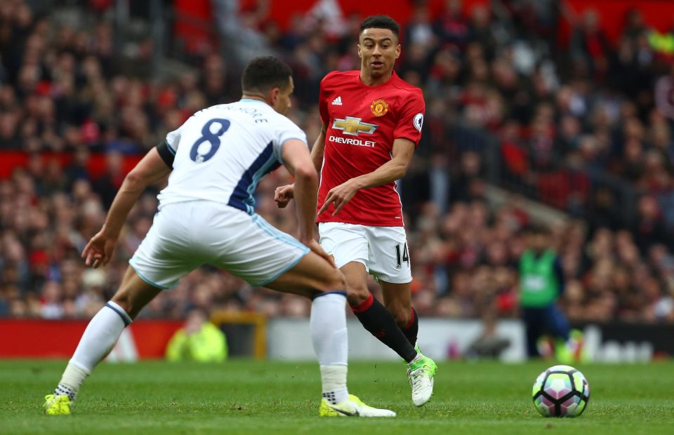  Jesse Lingard has struggled for goals and consistency with Man Utd this season