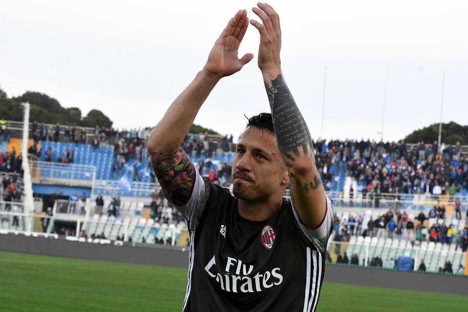  Gianluca Lapadula has started well, but surely won't be an AC Milan great