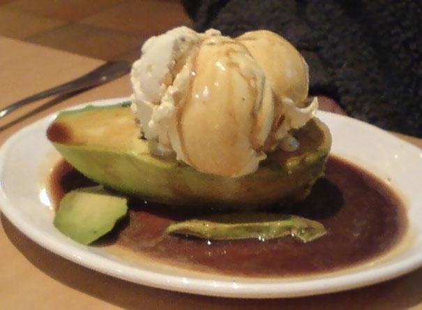 This waiter got the wrong end of the stick when he was asked to put together an affogato