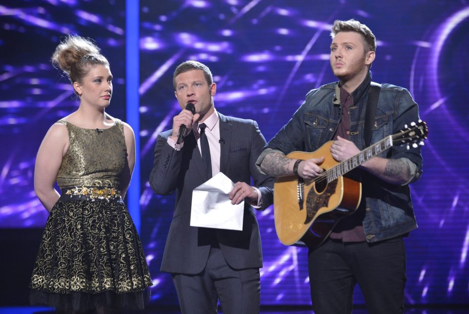  James will be joined by Ella Henderson, who finished sixth in X Factor 2012 - the same year he won