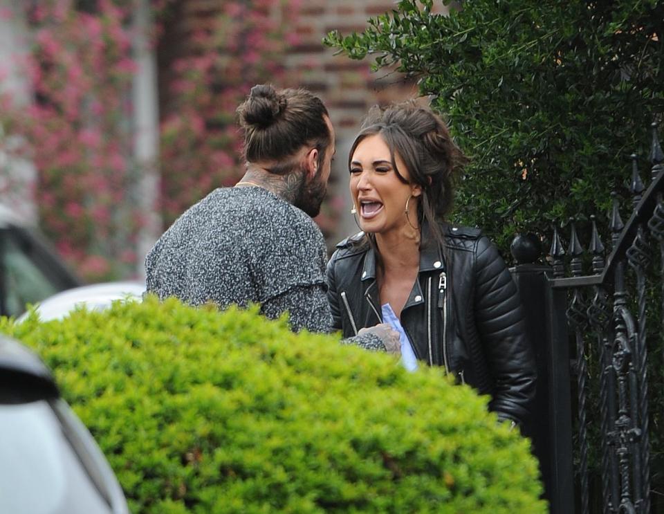  Towie fans were shocked to see the former lovers rage in the street