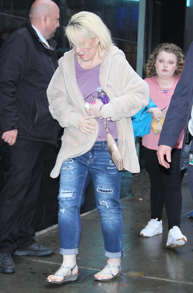  Mama June was seen in New York with her daughters for interviews