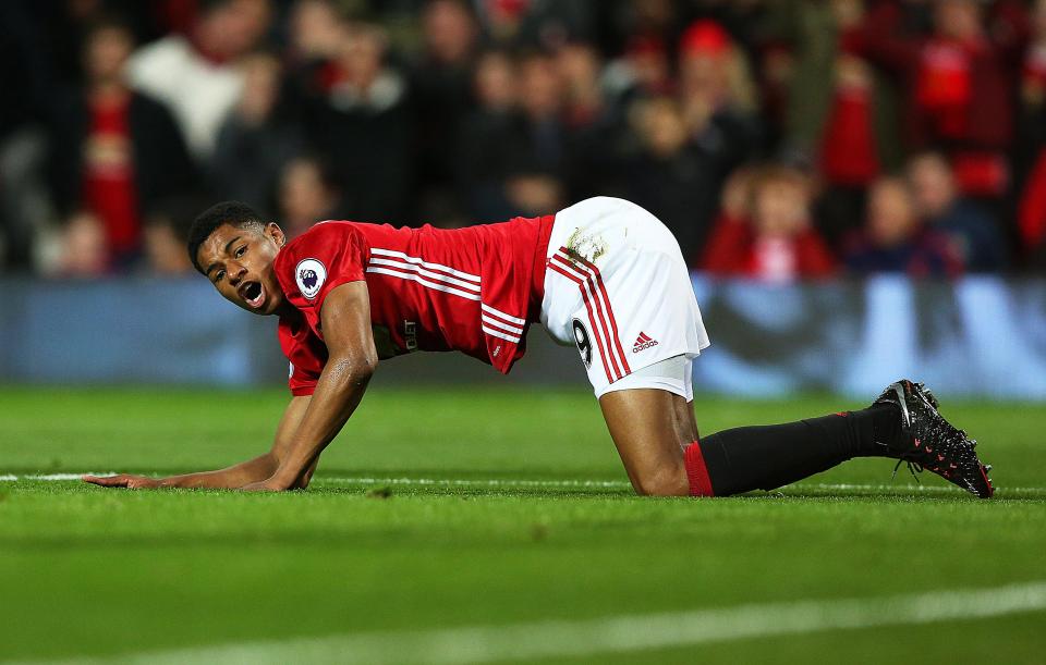  Jose Mourinho has said Marcus Rashford is lacking confidence