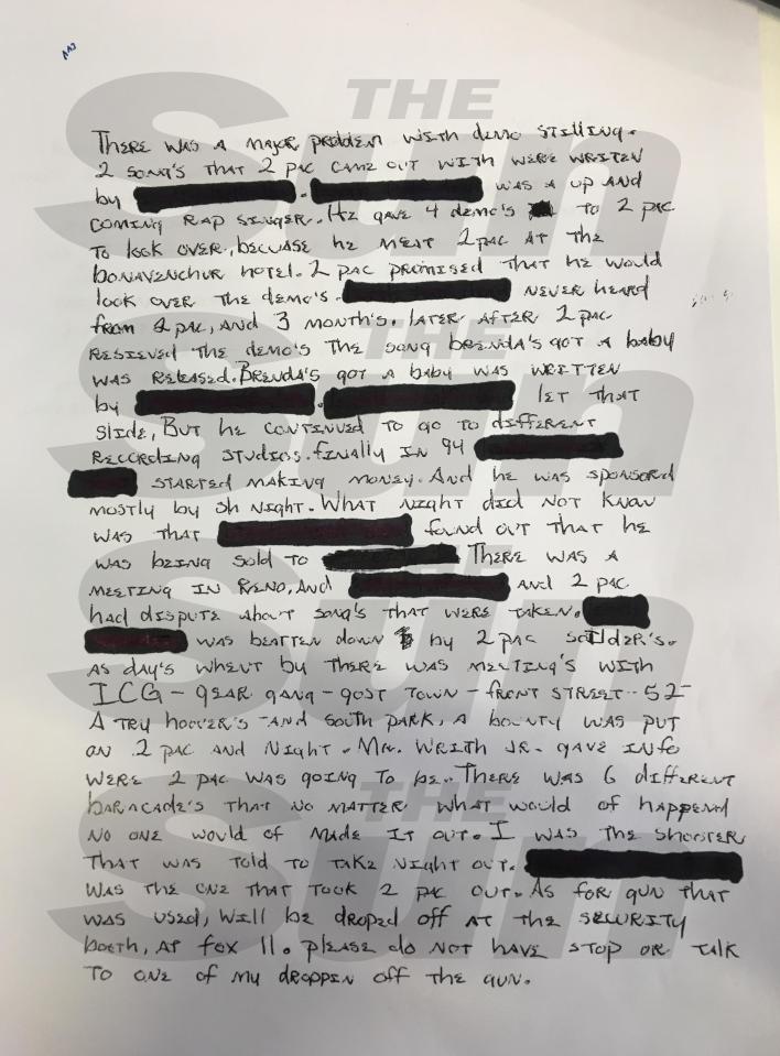  The startling letter which made the explosive claims