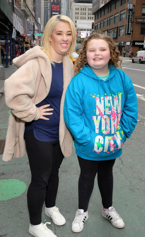  Mama June has revealed her daughter Alana "Honey Boo Boo" Thompson, 11, is following in her footsteps and has lost 7 lbs