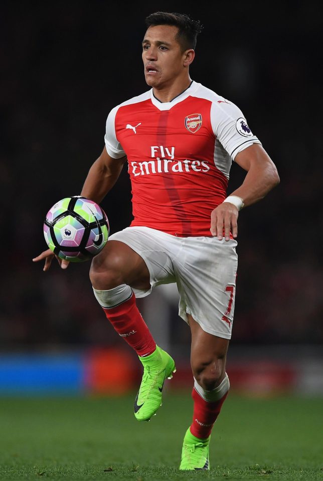  Arsenal's Alexis Sanchez has been rumoured to want out - could he head to Manchester City