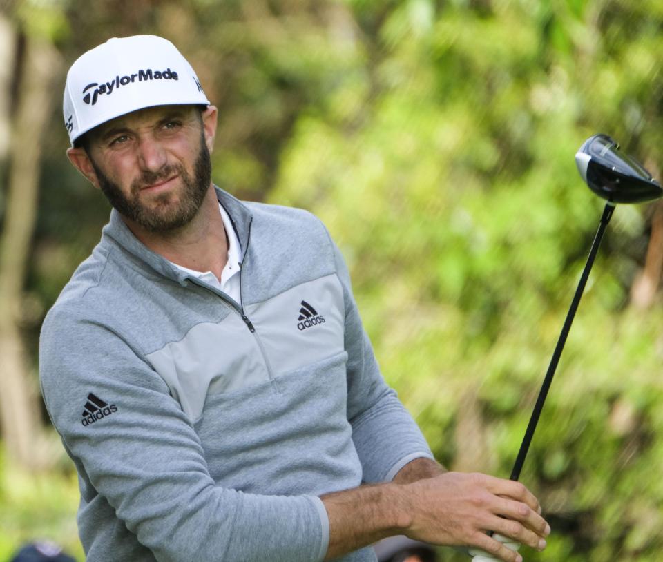  Dustin Johnson will play in the year's first Major