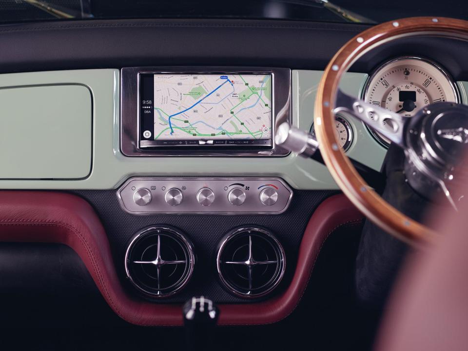  Each car comes complete with GPS and infotainment systems