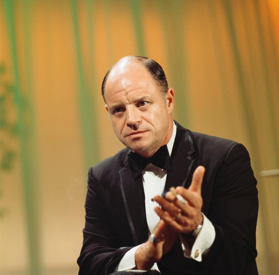 Rickles said he developed his insult based comedy as he was no good at telling traditional jokes