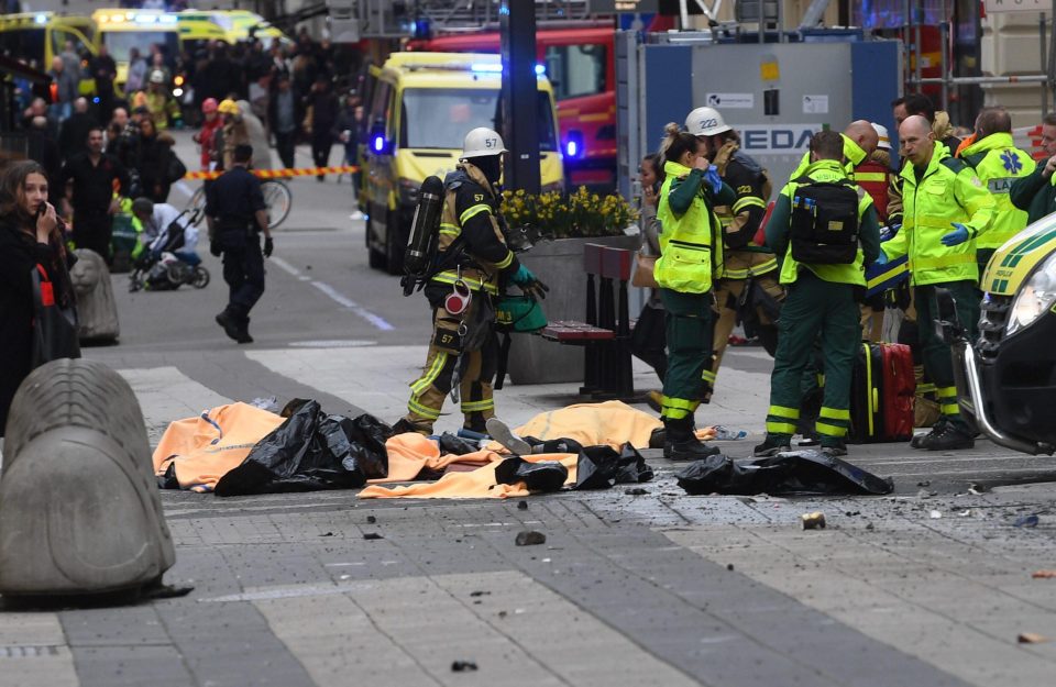  Four people are believed to have been killed in the attack with reports of many more wounded