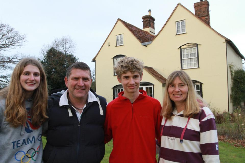  The Webb family swapped lives with the Heasmans, who live in the countryside in Colchester and have a weekly budget of £1,661