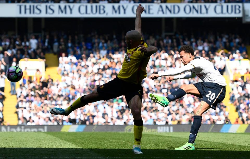  Dele Alli now has 16 Premier League goals for the season