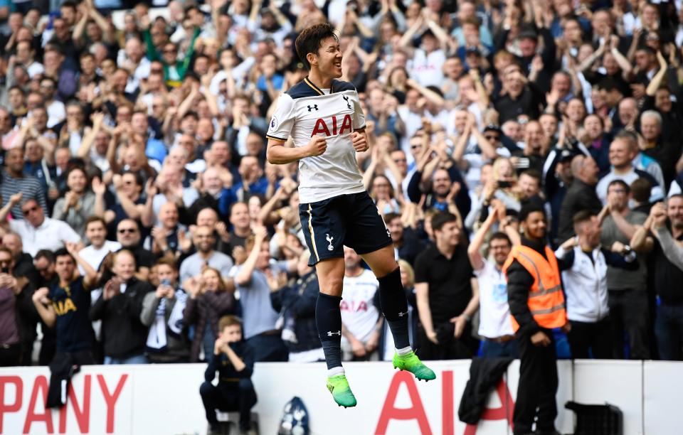  Son Heung-Min made it 3-0 with a fine finish