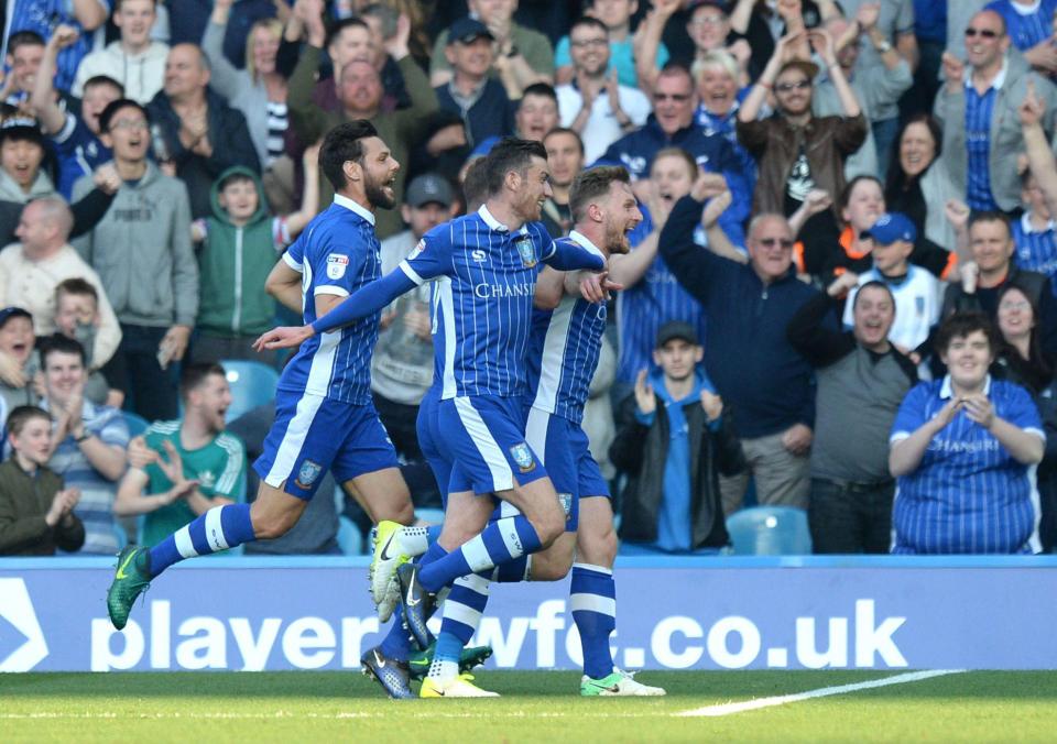  Tom Lees broke the deadlock in the 59th minute for Wednesday with a header