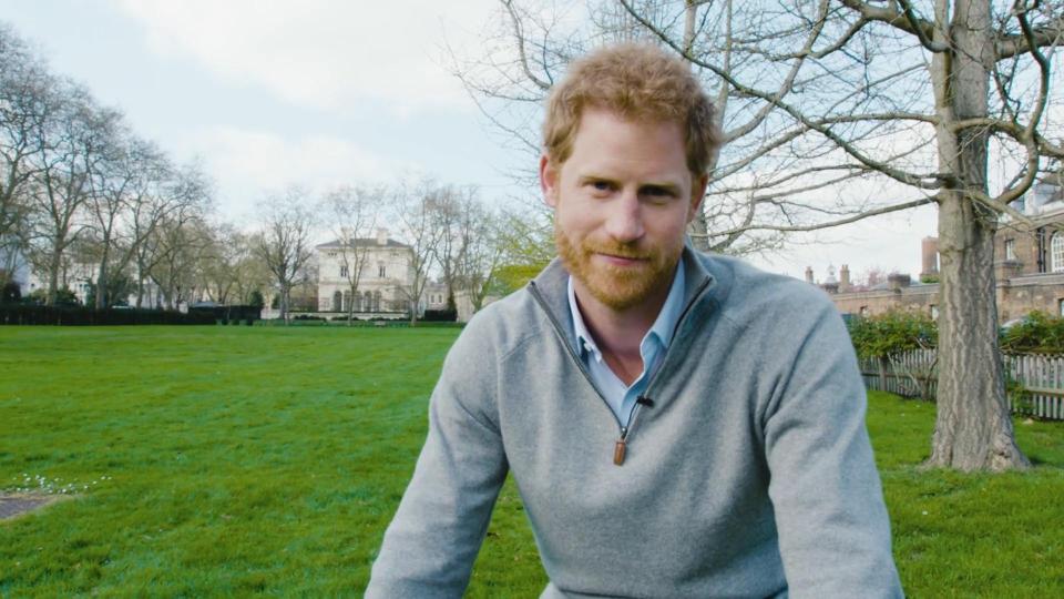  Dealing with pain . . . Prince Harry wants others to talk about their mental health issues