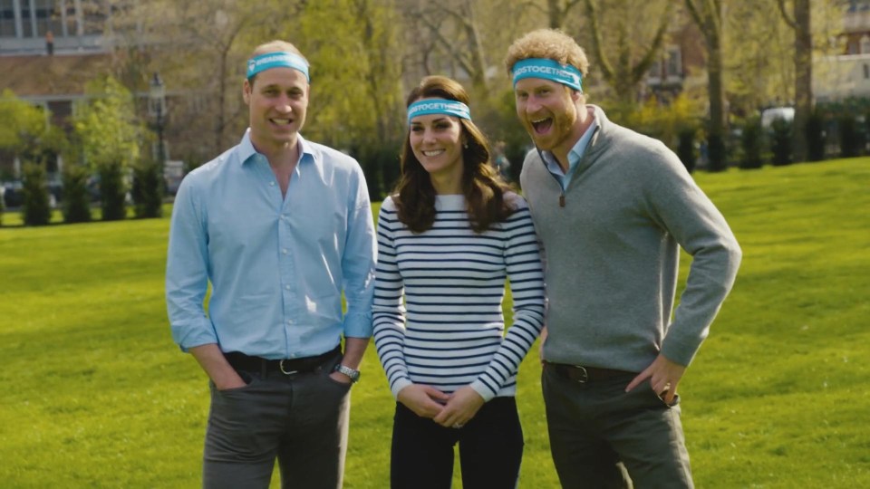 Harry, William and Kate have been busy with charity Heads Together