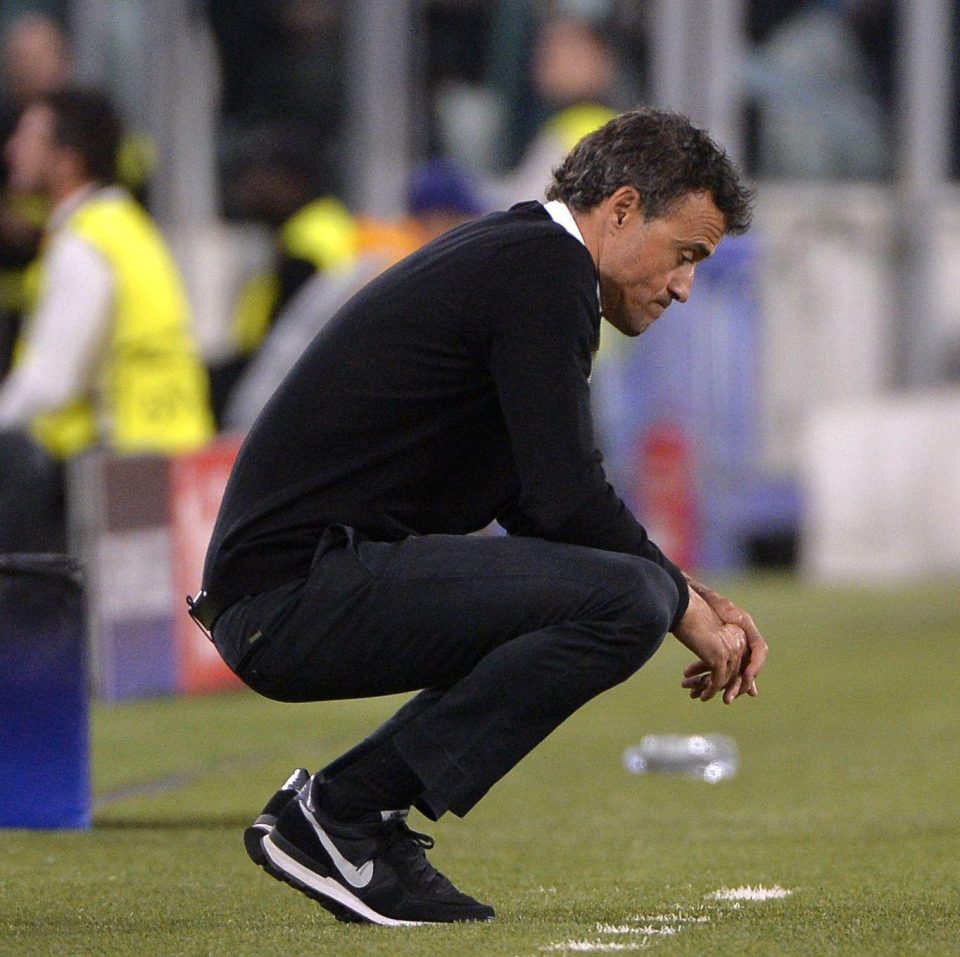 Luis Enrique's Barcelona face a tough task against Juventus on Wednesday