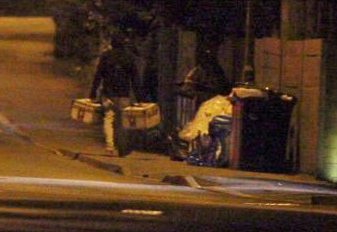 A ton of rubbish lays outside Zayn’s mansion after the all-night bash