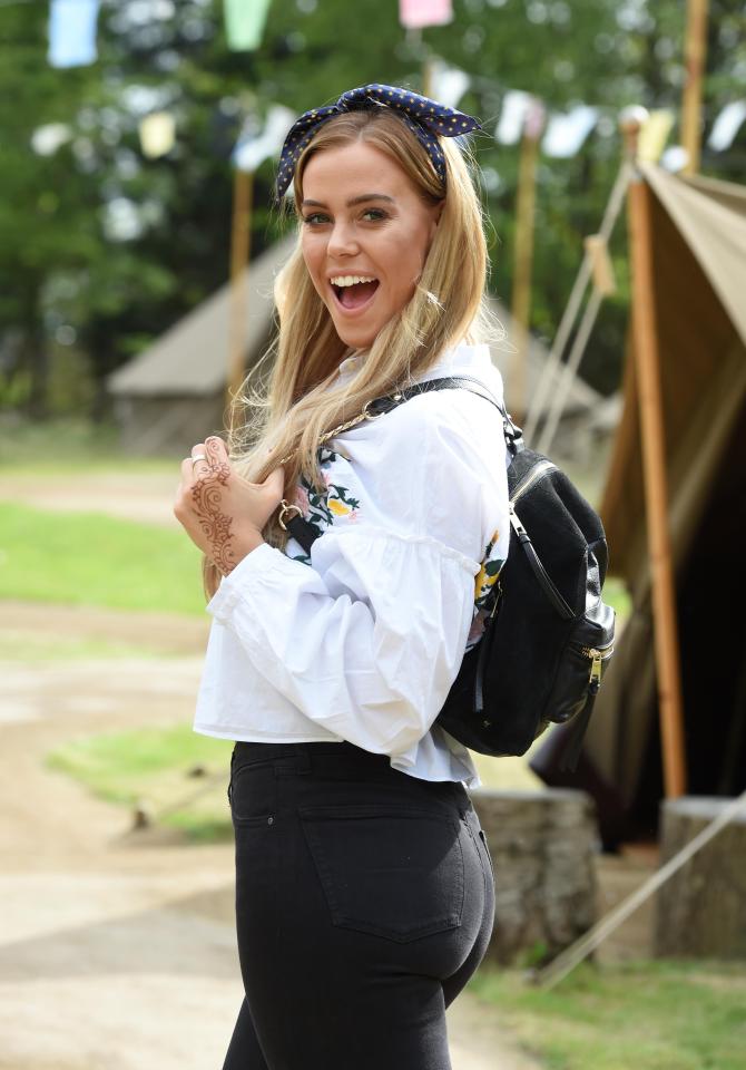  Chloe, who recently went glamping on Towie, shared a photo of her posing with new man Taylor on Instagram