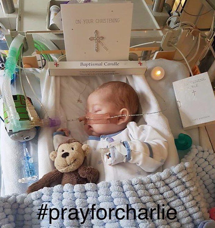  Earlier in the week a judge ruled doctors should withdraw Charlie's life support