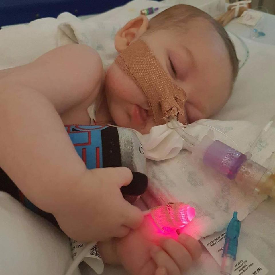  Charlies parent's have vowed to keep fighting to keep the eight month old alive