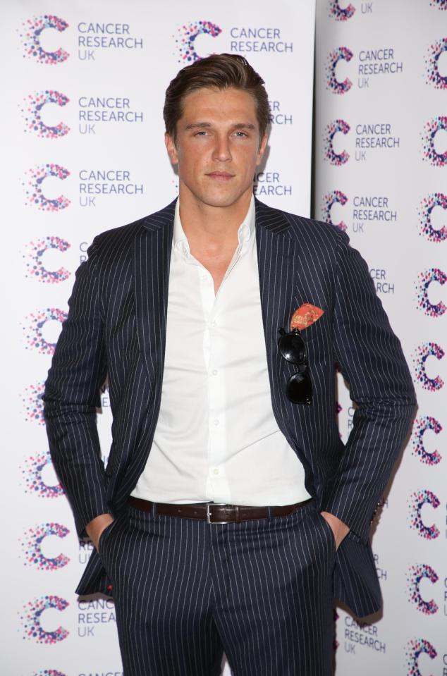  Lewis Bloor attended hours after an argument with on-off lover Marnie made headlines