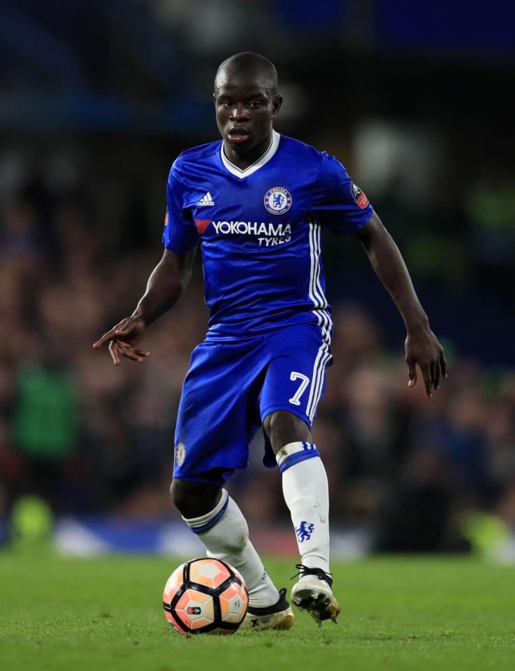  N'Golo Kante has been named in the PFA Player of the Year shortlist