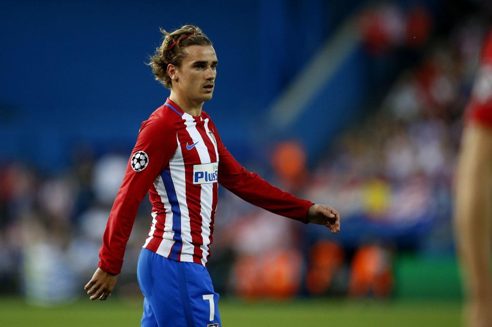  Atletico Madrid's Antoine Griezmann remains Manchester United's top target