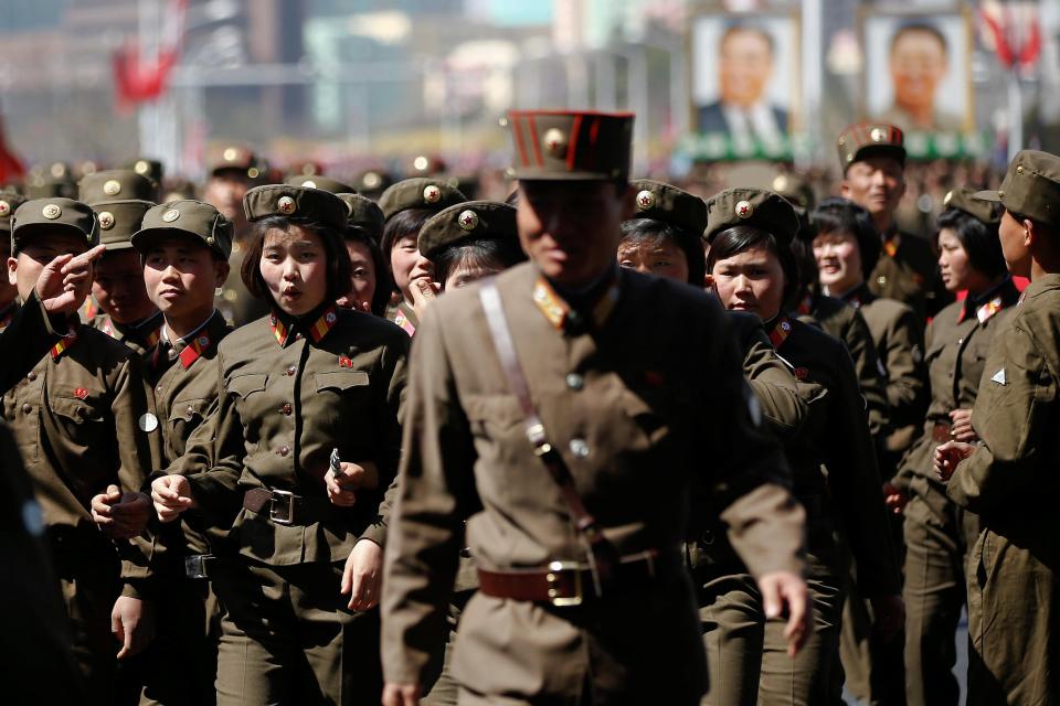  North Korea's warning comes as the country celebrates its annual Day of the Sun holiday