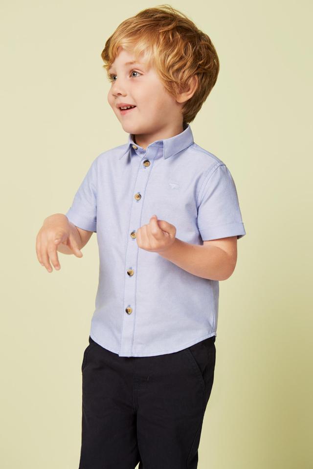  The little lad's outfit will have him looking dapper at any big day. The short costs £4 and the trousers £5