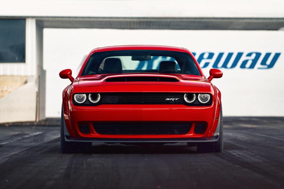  The Dodge Challenger SRT Demon is the first production car to pull off a wheelie on the track