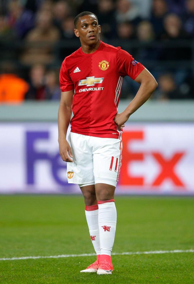  Anthony Martial was told by Jose Mourinho to give him 'more things I like'