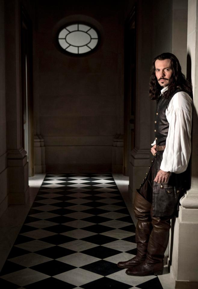  Tygh Runyan plays Fabien Marchal in raunchy drama Versailles