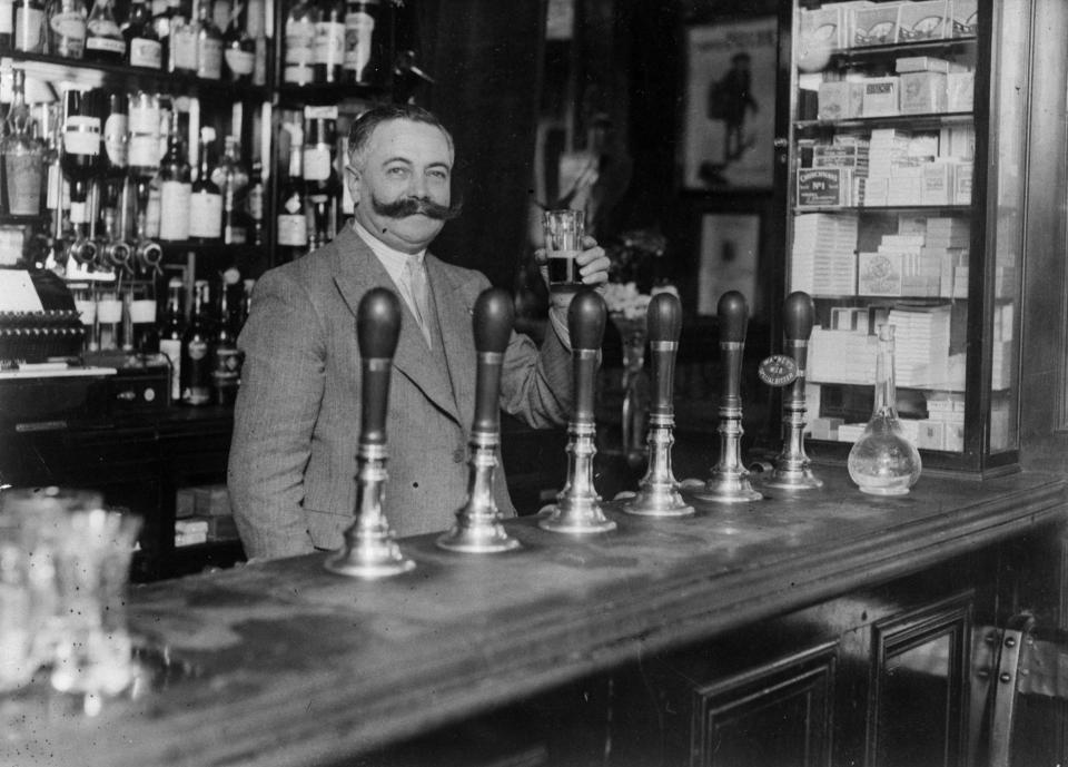  Victor Berlemont, a French publican working in an establishment of London's Soho in 1939