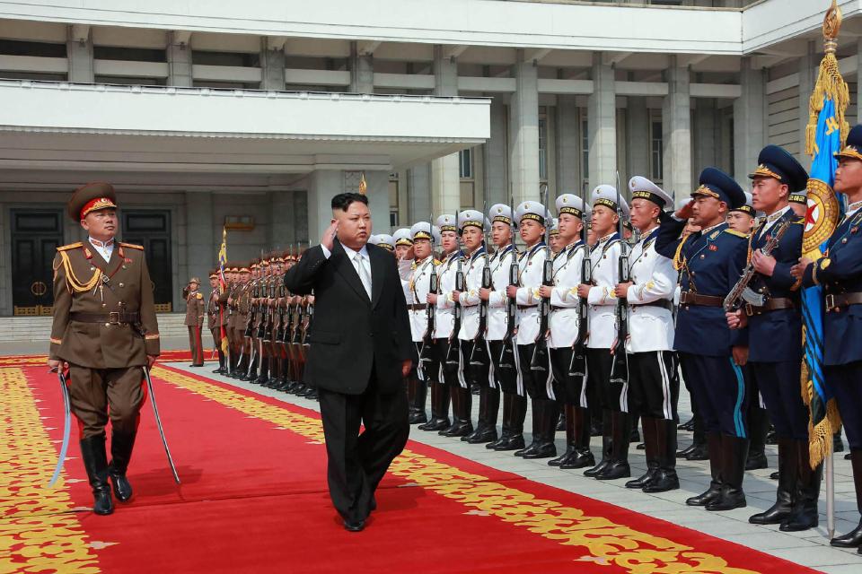  Kim Jong-un's state media has warned of a "super-might preemptive strike" against the US