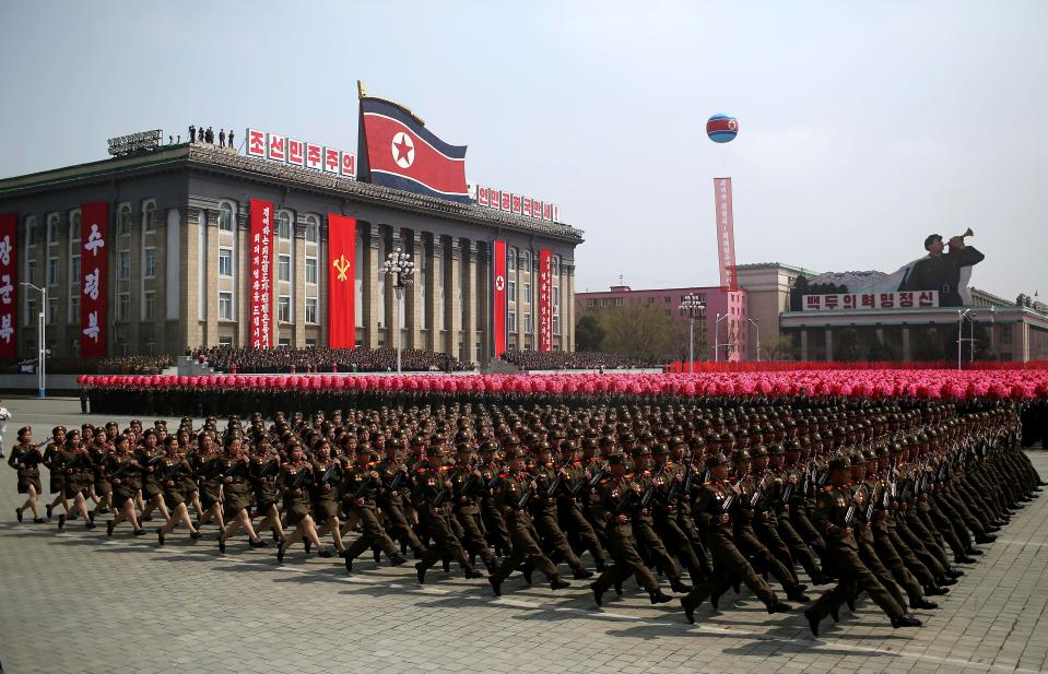  The parade also marked the 105th anniversary of the birth of the country's founder