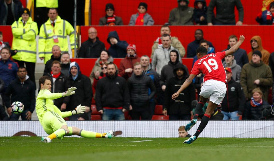  Marcus Rashford instantly repaid Jose Mourinho's faith