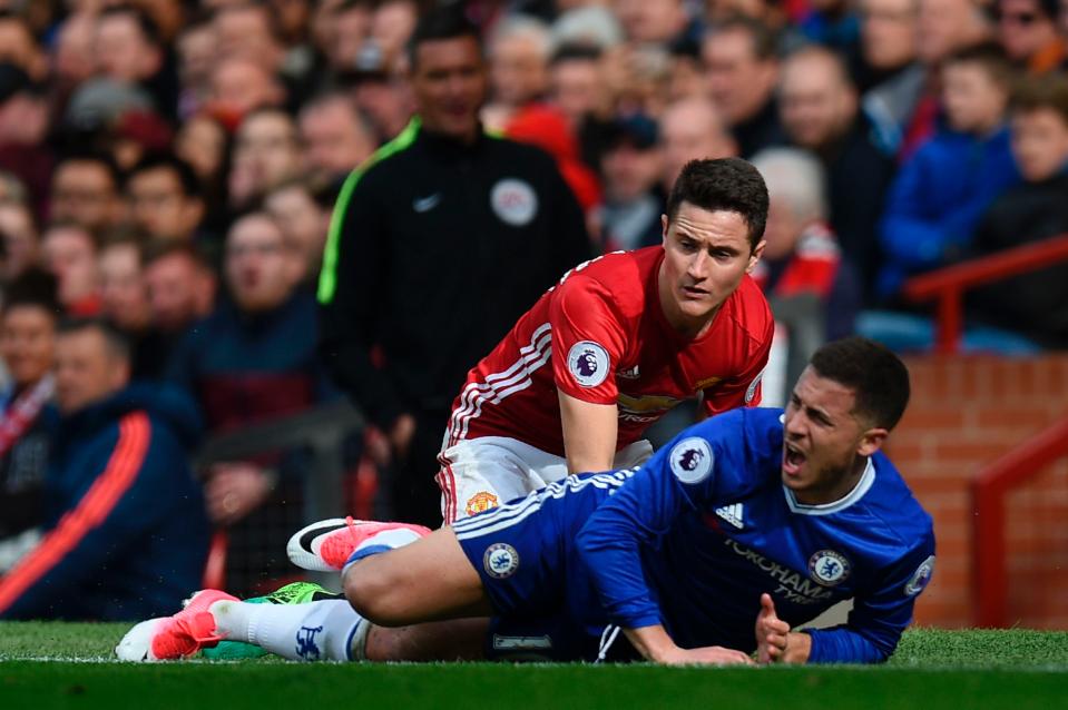  Herrera was all over Eden Hazard like a rash in the 2-0 win