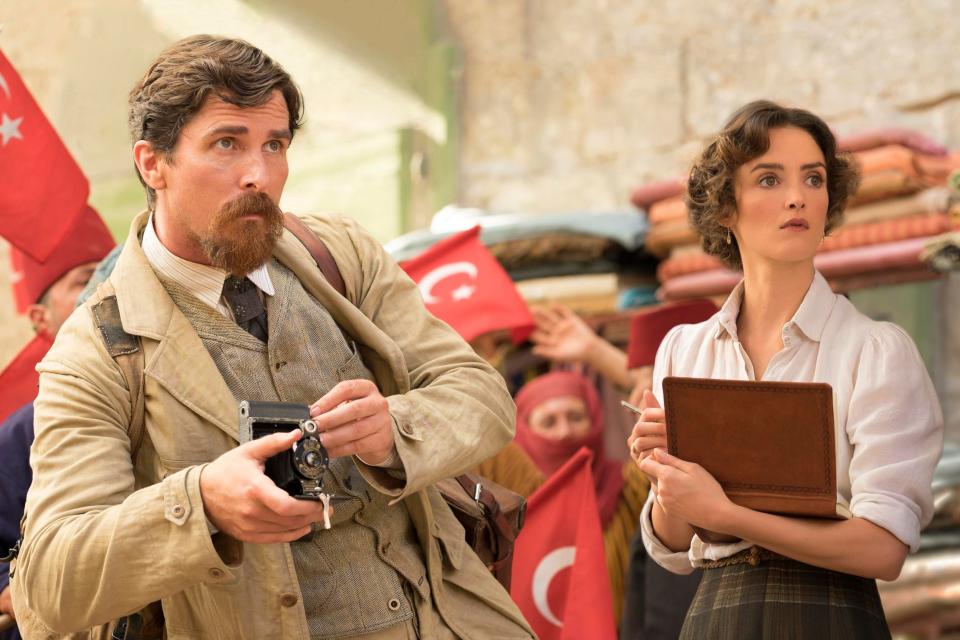  Christian Bale stars alongside Charlotte Le Bon as an heroic American journalist reporting on the Turkish Ottoman Empire's massacre of its Armenian population