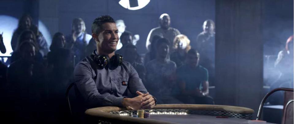 Cristiano Ronaldo is the face of poker website, PokerStars