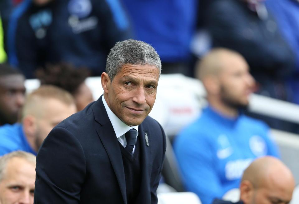  Chris Hughton's side are all-but-promoted after their victory over Wigan