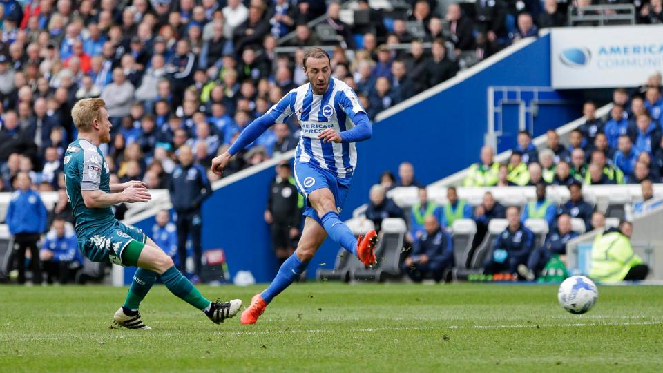  Glenn Murray broke the deadlock against Wigan on 37 minutes