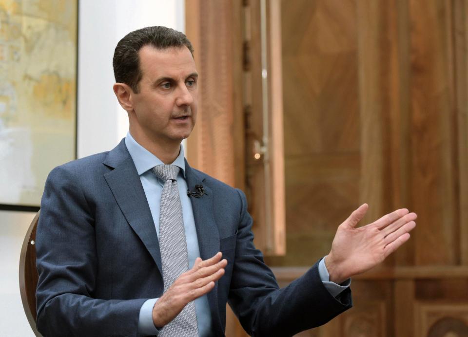  Assad called the chemical attack a 'fabrication'