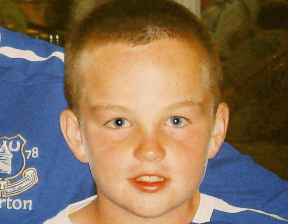  Rhys Jones was shot as he rode his bike a month before his 12th birthday