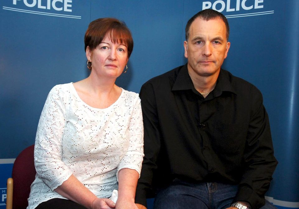  Melanie and Steve Jones made a direct appeal for their son's killer to come forward