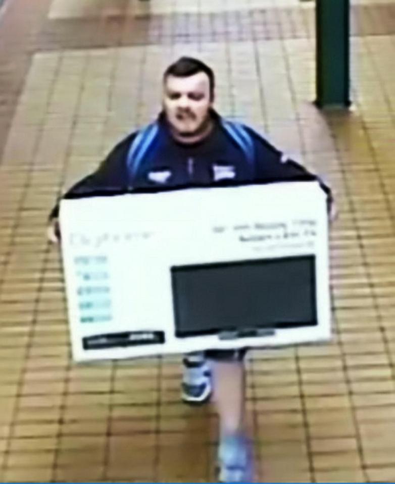  Cops have released CCTV of a man they want to speak to in connection with the theft