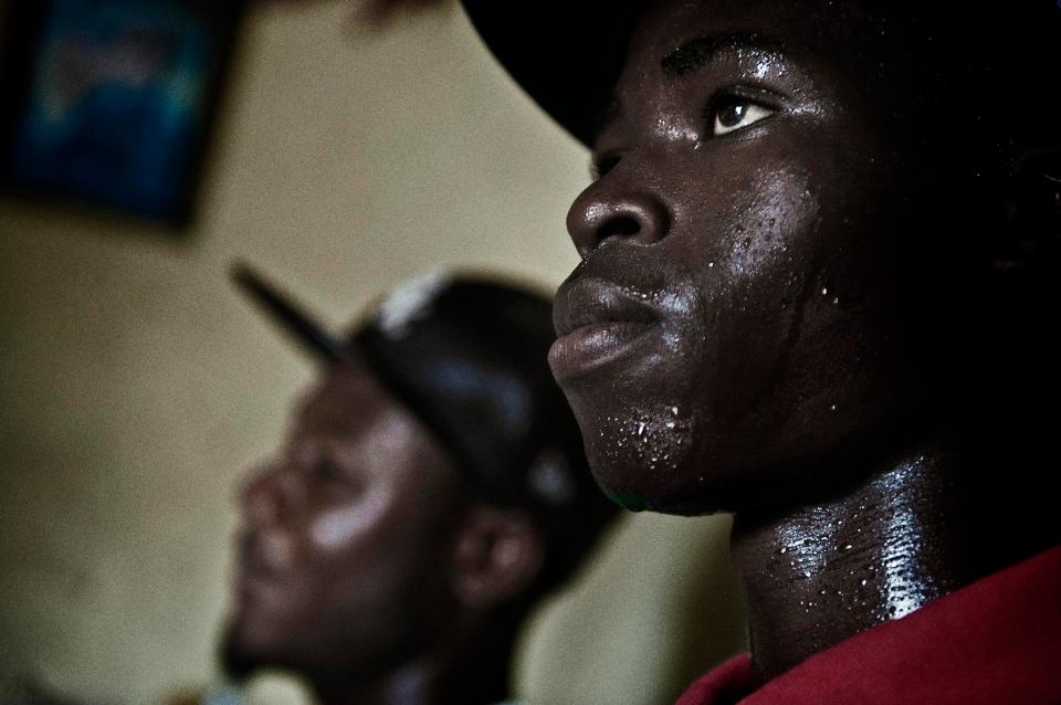  Claude 18 years old, He is illiterate and a member of the gang of Ti-Haiti, one of the most dangerous district in Citè Soleil.